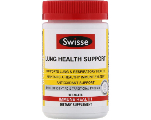 Swisse, Ultiboost, Lung Health Support, 90 Tablets Swisse, Ultiboost, Lung Health Support, 90 Tablets
