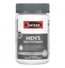 Swisse, Ultivite, мультивитамины для мужчин, 50 таблеток