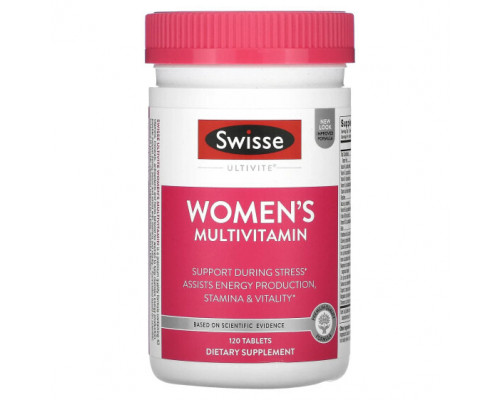 Витаминно-минеральные комплексы Women's Multivitamin, 120 Tablets Витаминно-минеральные комплексы Women's Multivitamin, 120 Tablets