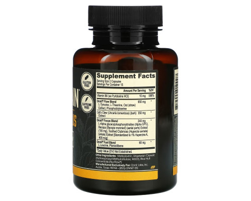 Onnit, Alpha Brain, Memory and Focus, 30 Capsules Onnit, Alpha Brain, Memory and Focus, 30 Capsules