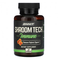 Грибы Shroom Tech, Immune, 30 Capsules