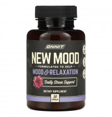 Onnit, New Mood, Mood & Relaxation, 30 Capsules