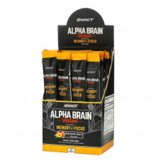 Onnit, Alpha Brain Instant, Natural Peach, 30 Packets, 0.13 oz (3.6 g) Each