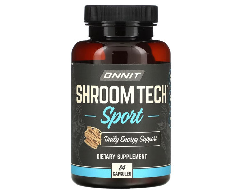 Onnit, Shroom Tech Sport, ежедневная энергетическая поддержка, 84 капсулы Onnit, Shroom Tech Sport, ежедневная энергетическая поддержка, 84 капсулы
