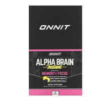 Onnit, AlphaBRAIN Instant, Memory & Focus, Blackberry Lemonade Flavor, 30 Packets, 0.14 oz (3.9 g) Each