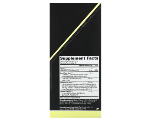 Улучшение памяти и работы мозга Alpha Brain Instant, Memory & Focus, Meyer Lemon, 30 Packets, 0.13 oz (3.6 g) Each Улучшение памяти и работы мозга Alpha Brain Instant, Memory & Focus, Meyer Lemon, 30 Packets, 0.13 oz (3.6 g) Each