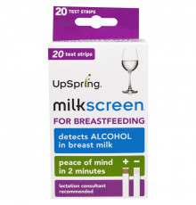 UpSpring, Milkscreen, 20 Пробных Полосок