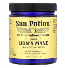 Sun Potion, Organic Lion's Mane, 3.5 oz (100 g)