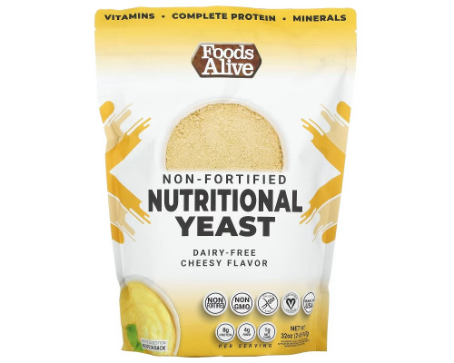 Foods Alive, Superfood, Non-Fortified Nutritional Yeast, 32 oz (907 g) Foods Alive, Superfood, Non-Fortified Nutritional Yeast, 32 oz (907 g)