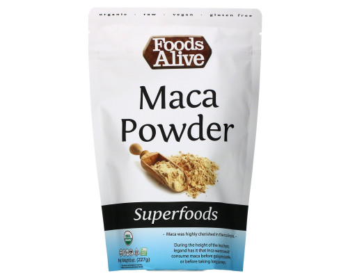 Foods Alive, Superfoods, Maca Powder, 8 oz (227 g) Foods Alive, Superfoods, Maca Powder, 8 oz (227 g)