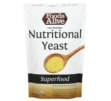 Foods Alive, суперфуд, необогащенные пищевые дрожжи, 170 г (6 унций)
