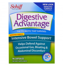 Schiff Digestive Advantage Intensive Bowel Support 96 Capsules
