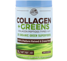 Country Farms, Collagen + Greens, Unflavored, 10.6 oz (300 g)