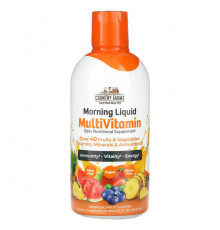 Витаминно-минеральные комплексы Country Farms, Morning Liquid Multivitamin, тропические фрукты, 946 мл (32 жидк. Унции)