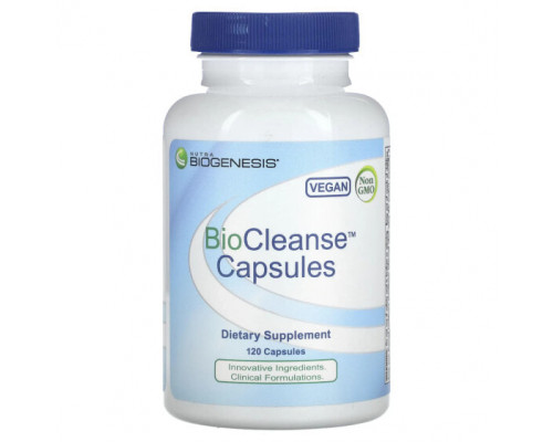 Слабительные, диуретики и средства для очищения организма BioCleanse Capsules, 120 Capsules Слабительные, диуретики и средства для очищения организма BioCleanse Capsules, 120 Capsules