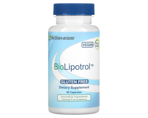 Nutra BioGenesis, BioLipotrol, 60 Veggie Caps Nutra BioGenesis, BioLipotrol, 60 Veggie Caps