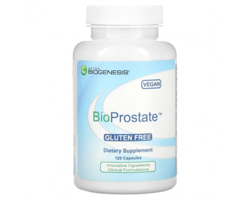 Мужское здоровье Nutra BioGenesis, BioProstate, 120 капсул Мужское здоровье Nutra BioGenesis, BioProstate, 120 капсул