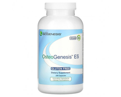 Для мышц и суставов Nutra BioGenesis, OsteoGenesis ES, 240 капсул Для мышц и суставов Nutra BioGenesis, OsteoGenesis ES, 240 капсул