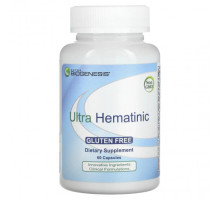 Железо Nutra BioGenesis, Ultra Hematinic, 60 капсул