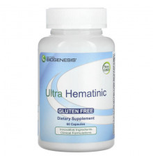 Железо Nutra BioGenesis, Ultra Hematinic, 60 капсул
