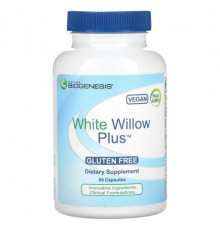 Травы и натуральные средства Nutra BioGenesis, White Willow Plus, 60 капсул