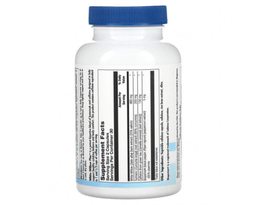 Травы и натуральные средства Nutra BioGenesis, White Willow Plus, 60 капсул Травы и натуральные средства Nutra BioGenesis, White Willow Plus, 60 капсул