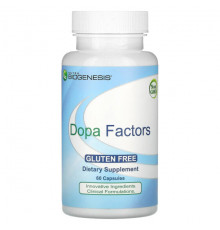 Витамины группы B Nutra BioGenesis, Dopa Factors, 60 капсул