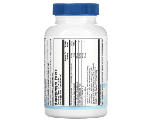 Nutra BioGenesis, Tri Zinc, 90 Capsules (Discontinued Item) Nutra BioGenesis, Tri Zinc, 90 Capsules (Discontinued Item)