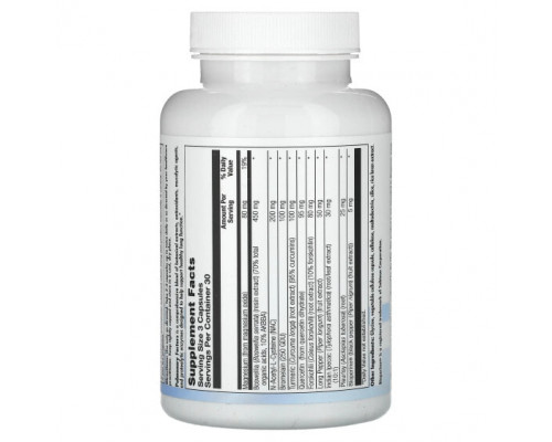 Антиоксиданты Nutra BioGenesis, Pulmonary Factors, 90 капсул Антиоксиданты Nutra BioGenesis, Pulmonary Factors, 90 капсул