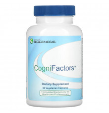 Nutra BioGenesis, CogniFactors, 60 Vegetarian Capsules
