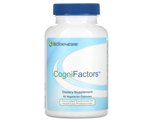 Nutra BioGenesis, CogniFactors, 60 Vegetarian Capsules Nutra BioGenesis, CogniFactors, 60 Vegetarian Capsules