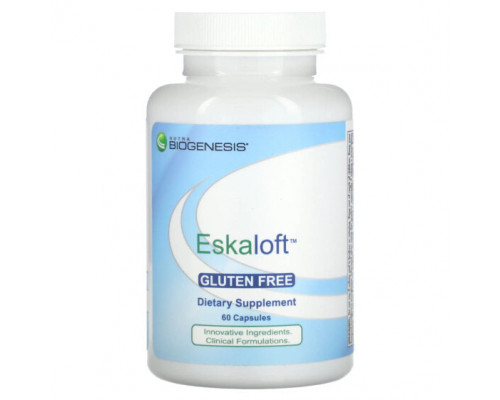 Улучшение памяти и работы мозга Nutra BioGenesis, Eskaloft, 60 капсул Улучшение памяти и работы мозга Nutra BioGenesis, Eskaloft, 60 капсул