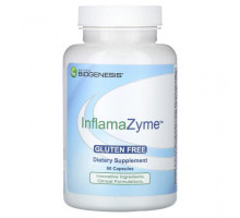 БАДы для укрепления иммунитета Nutra BioGenesis, InflamaZyme, 90 капсул