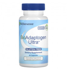 Травы и натуральные средства Nutra BioGenesis, BioAdaptogen Ultra, 60 капсул