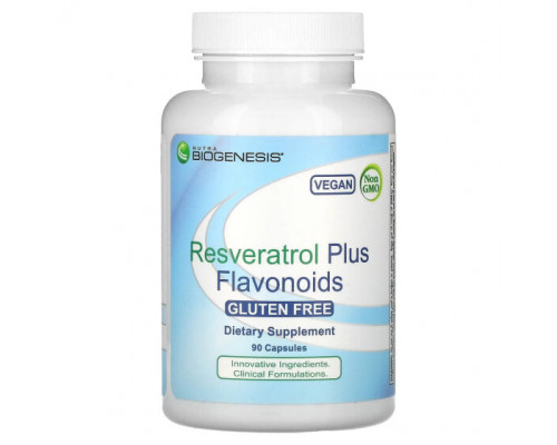 Ресвератрол Resveratrol Plus Flavonoids, 90 Capsules Ресвератрол Resveratrol Plus Flavonoids, 90 Capsules