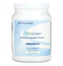 Для похудения и контроля веса Nutra BioGenesis, UltraLean, протеиновый порошок, со вкусом натуральной ванили, 623 г (1 фунт, 6 унций)