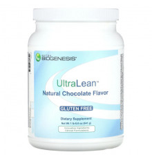Для похудения и контроля веса Nutra BioGenesis, UltraLean, натуральный шоколад, 641 г (1 фунт, 6,6 унции)
