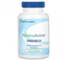 Улучшение памяти и работы мозга Nutra BioGenesis, AdrenoActive, 60 капсул