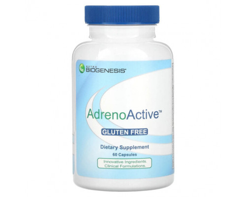 Улучшение памяти и работы мозга Nutra BioGenesis, AdrenoActive, 60 капсул Улучшение памяти и работы мозга Nutra BioGenesis, AdrenoActive, 60 капсул
