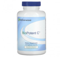 Витамин C Nutra BioGenesis, BioPotent C, 135 вегетарианских капсул