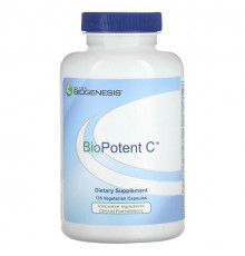 Витамин C Nutra BioGenesis, BioPotent C, 135 вегетарианских капсул