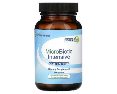 Витаминно-минеральные комплексы Nutra BioGenesis, MicroBiotic Intensive, 30 капсул Витаминно-минеральные комплексы Nutra BioGenesis, MicroBiotic Intensive, 30 капсул