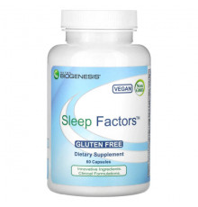 Для здорового сна Nutra BioGenesis, Sleep Factors, 60 капсул