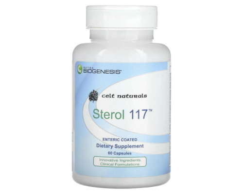 Антиоксиданты Nutra BioGenesis, Celt Naturals, Sterol 117, 60 капсул Антиоксиданты Nutra BioGenesis, Celt Naturals, Sterol 117, 60 капсул