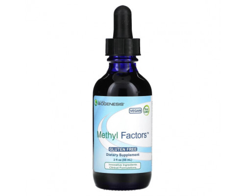 Витамины группы B Nutra BioGenesis, Methyl Factors, 59 мл (2 жидк. Унции) Витамины группы B Nutra BioGenesis, Methyl Factors, 59 мл (2 жидк. Унции)
