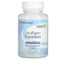 Растительные экстракты и настойки Nutra BioGenesis, BioFem Transition, 60 капсул