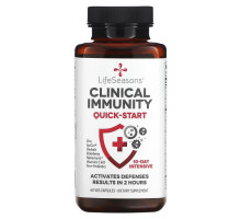LifeSeasons, Clinical Immunity, Quick-Start, 60 Veg Capsules