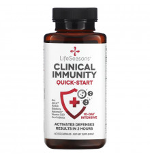 LifeSeasons, Clinical Immunity, Quick-Start, 60 Veg Capsules