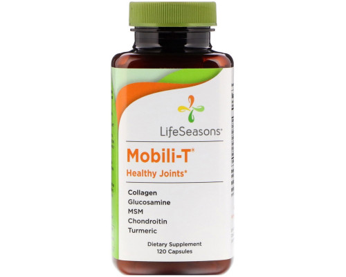 LifeSeasons, Здоровые суставы Mobili-T, 120 капсул LifeSeasons, Здоровые суставы Mobili-T, 120 капсул