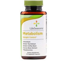 LifeSeasons, Metabolism, Weight Control, 70 Vegetarian Capsules